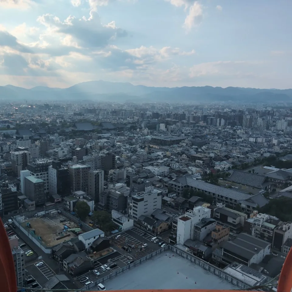 展望台からの光景(北西)